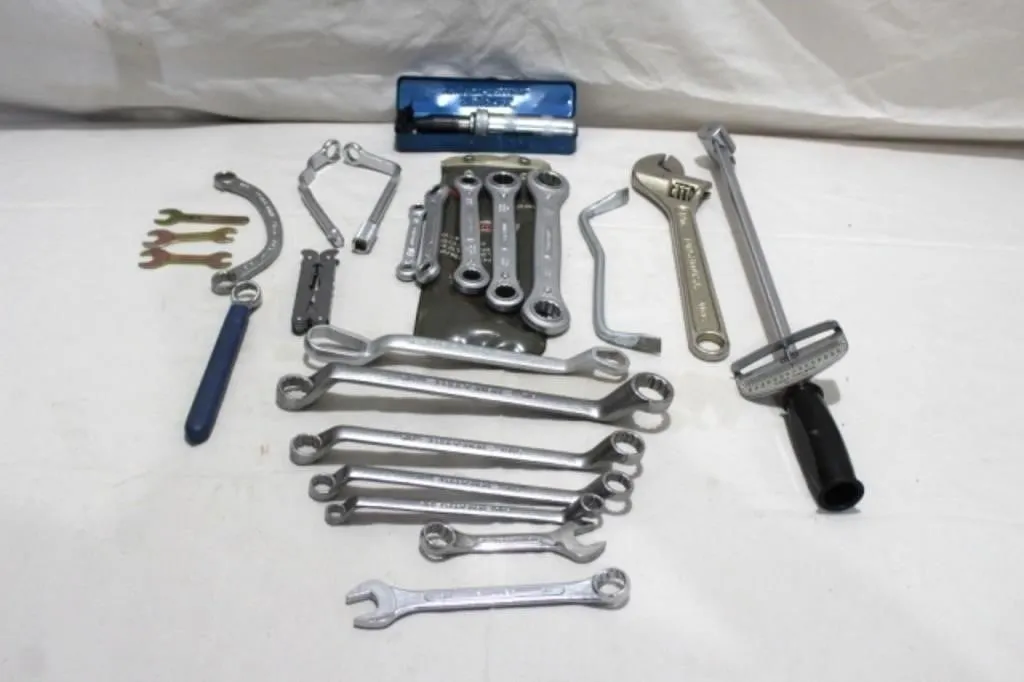 Box Wrenches, Impact Driver, Torque Wrench & More