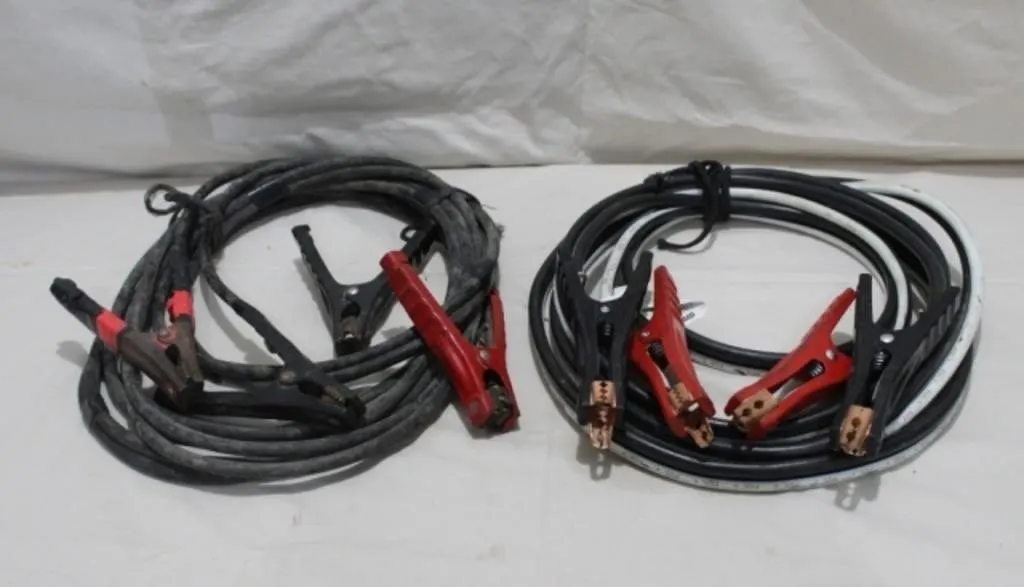 2 Sets of Jumper Cables