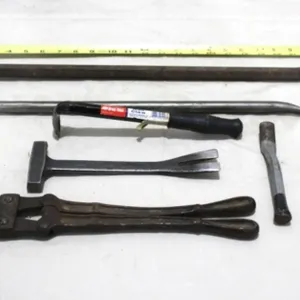 Bolt Cutters, Pry Bars, Nail Puller & More..