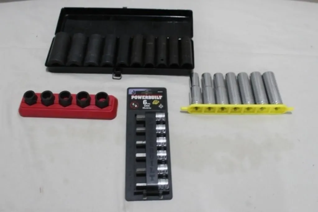 Metric Sockets, Extractor Sockets & Deep Sockets