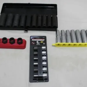 Metric Sockets, Extractor Sockets & Deep Sockets