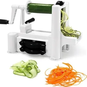 Starfrit Spiralizer, 4 Blades, Veggie Noodle Makee