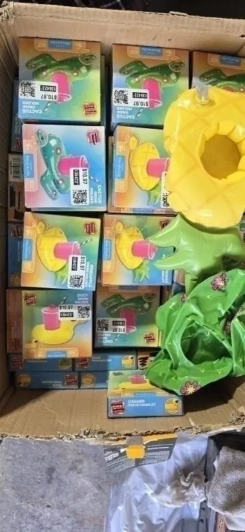 Inflatable Cup Holder Swimming Pool Shower Bathtu