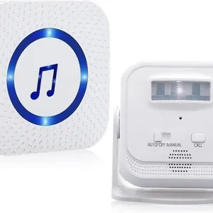 SANJIE Motion Detector Door Bed Alarms and Fall S