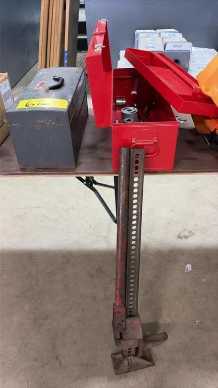 2- toolboxes, contents included. Jack all
