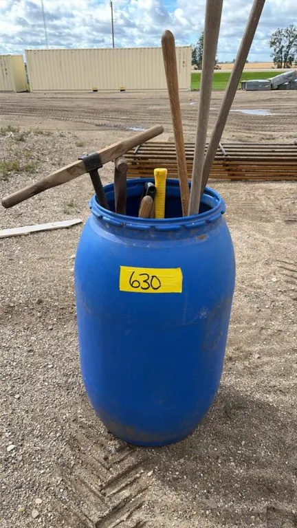Assorted yard tools