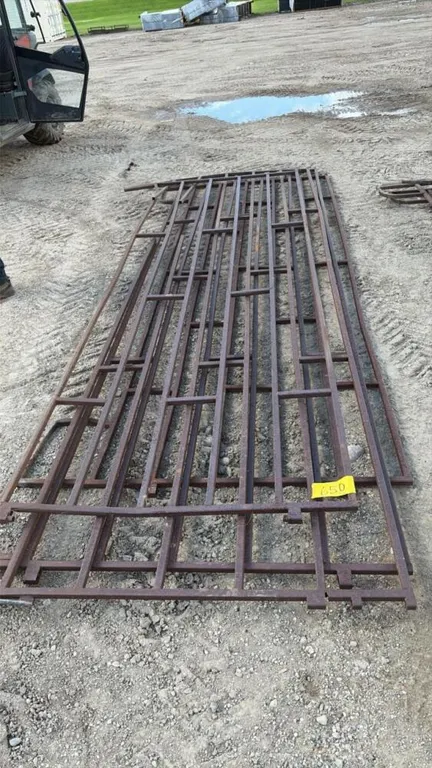 4- assorted square tubing panels