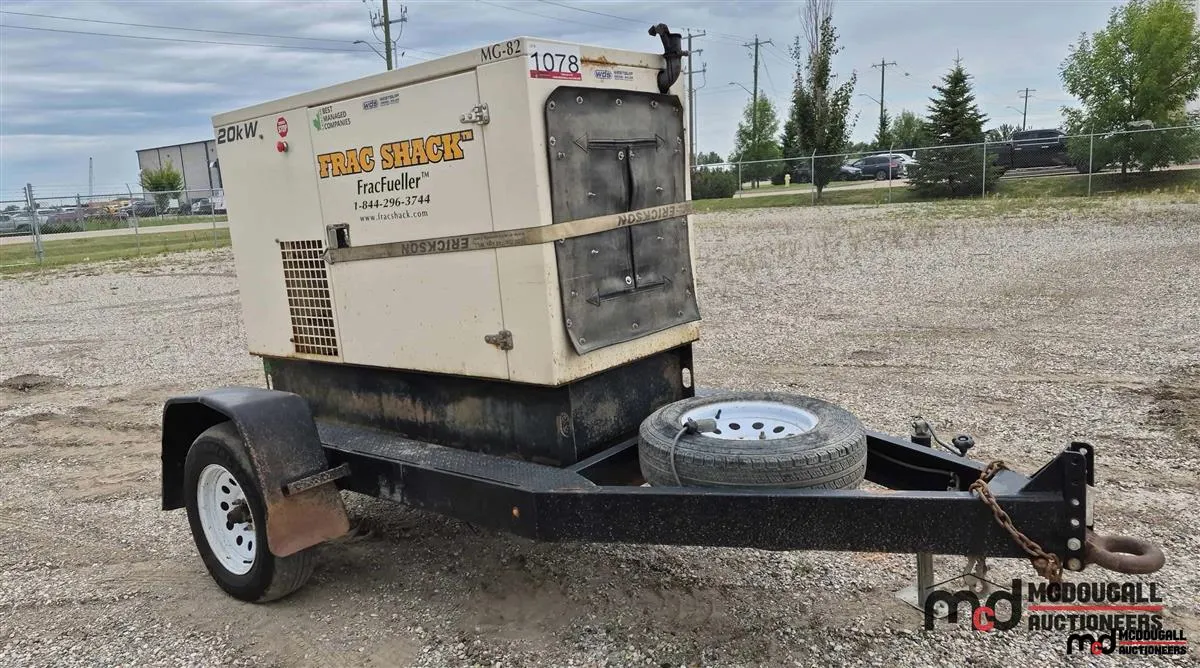 Frac Shack FracFueller 20 kW Trailer Unit
UNRESERVED