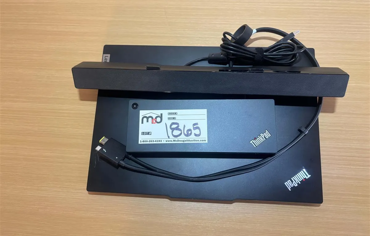 Lenovo ThinkPad E16 Laptop with USB-C Dock
UNRESERVED