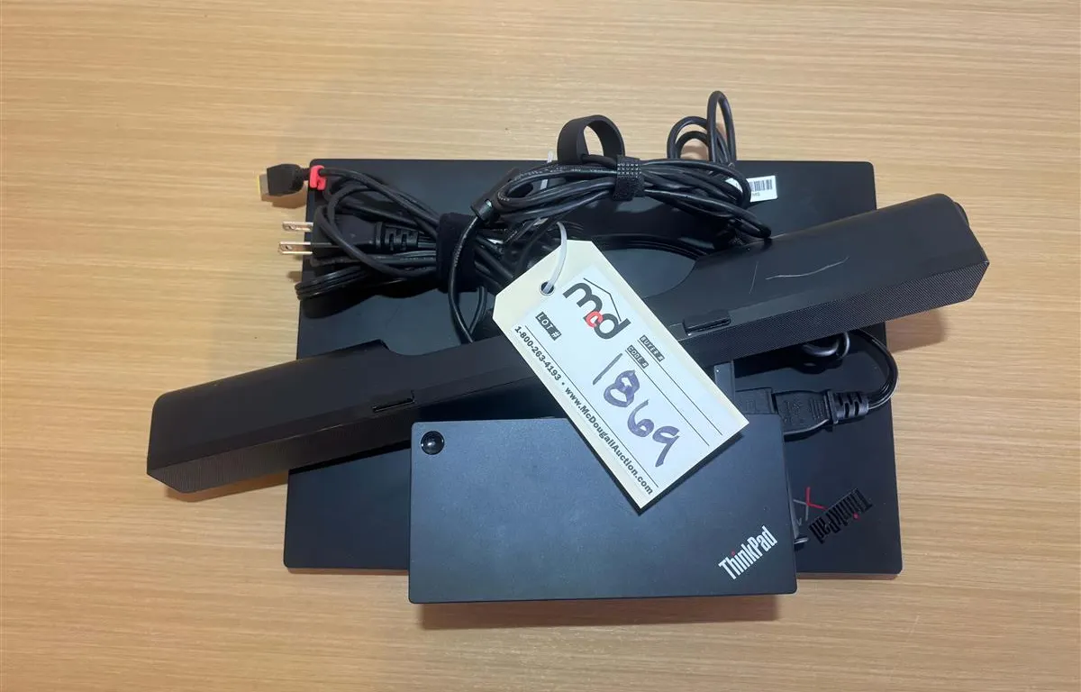 Lenovo ThinkPad X1 Laptop with Accessories
UNRESERVED