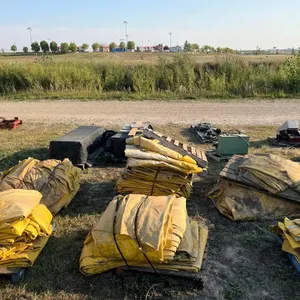 (6) Pallets of Assorted Industrial Bags/Tarps
 UNRESERVED