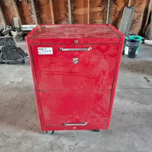 Beach Red Storage Cabinet
 UNRESERVED