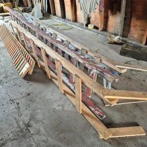 Assorted Wood and Aluminum Ladders
 UNRESERVED