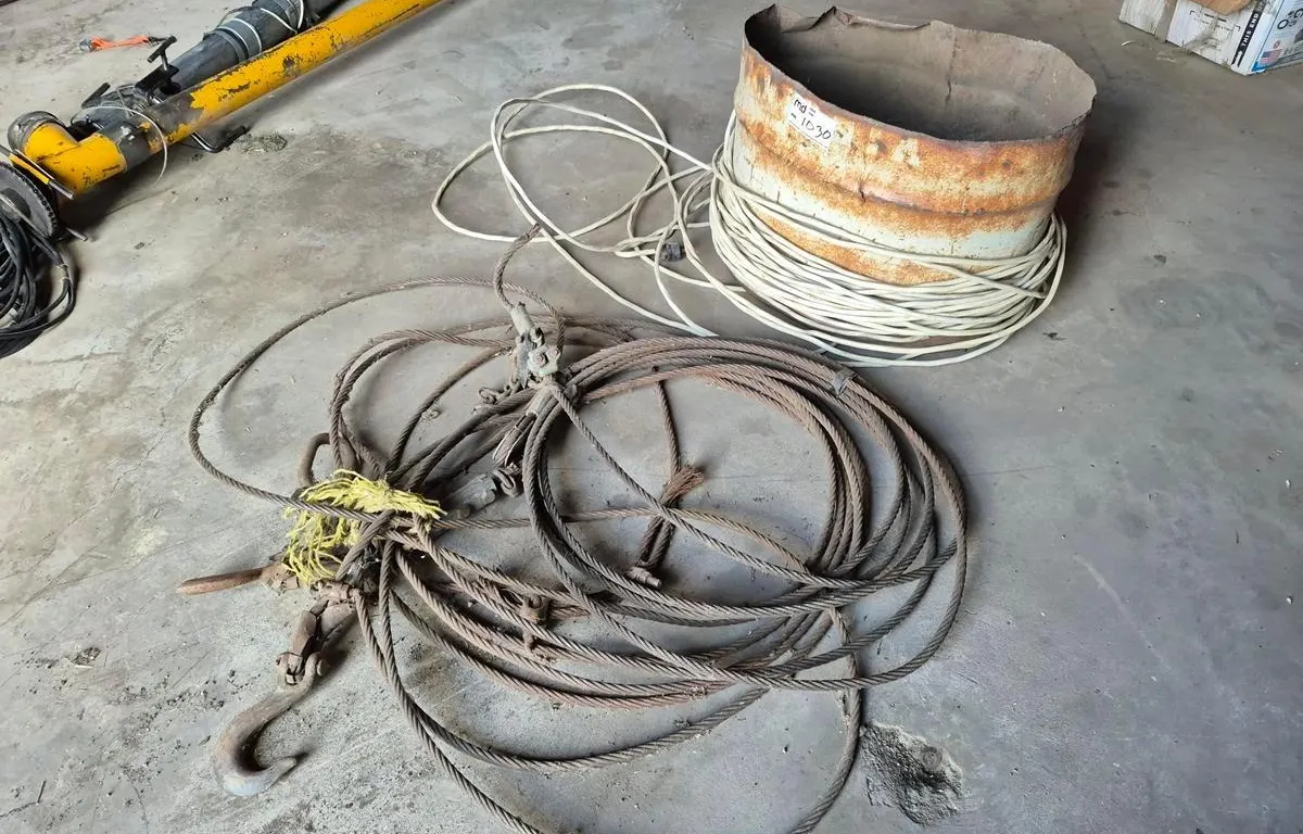 Metal Cables and Spool of Cord
UNRESERVED