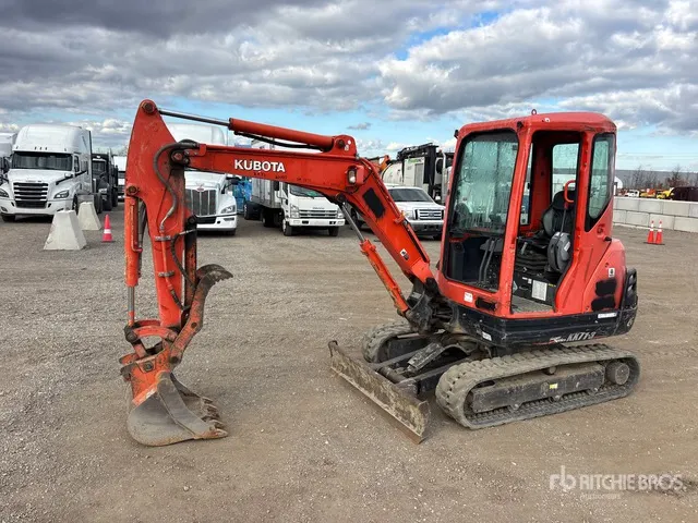 2019 Kubota KX71-3S4R1 Mini Excavator