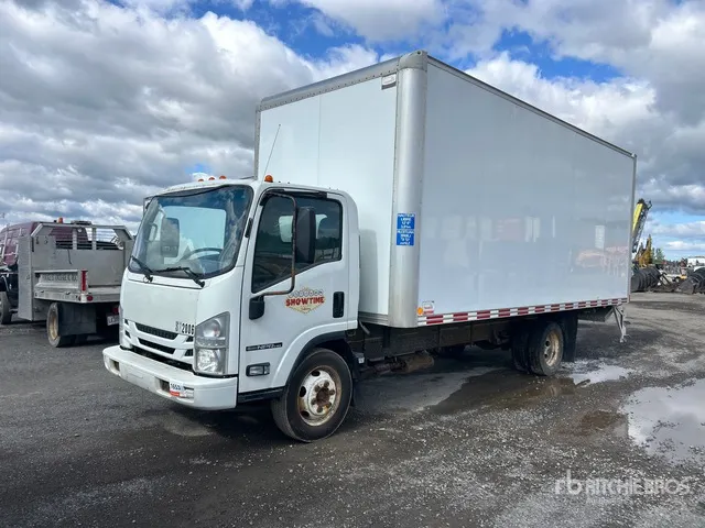 2017 Isuzu NPR 4x2 Van Truck