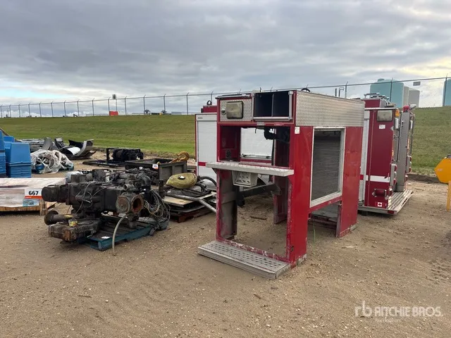Quantity of (5) Fire Truck Parts