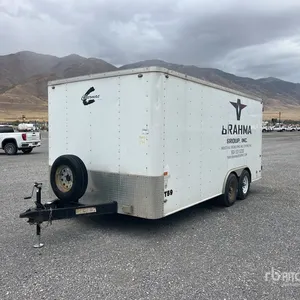 2012 Charmac 16 ft T/A Enclosed Trailer