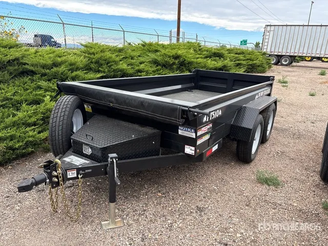 2026 Industrias America FT510 10 ft T/A Dump Utility Trailer