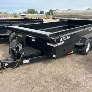 2026 Industrias America 7014 14 ft T/A Dump Utility Trailer (Unused)