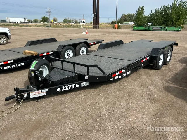 2026 Industrias America 227T 22 ft T/A Tilt Deck Trailer