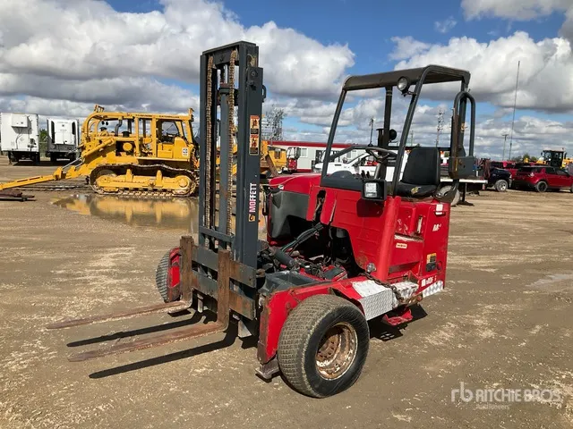2008 Moffett M8 50.3 5000 lb 3x3 Truck Mounted Forklift