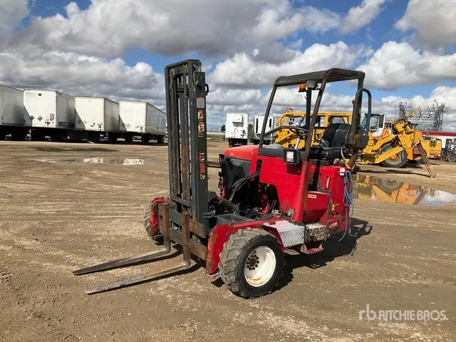 2007 Moffett M8 50.3 5000 lb 3x3 Truck Mounted Forklift