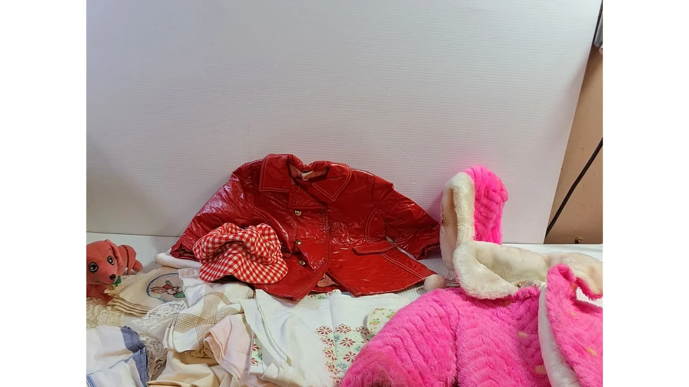 Vintage Linens and Kids Jackets, Misc