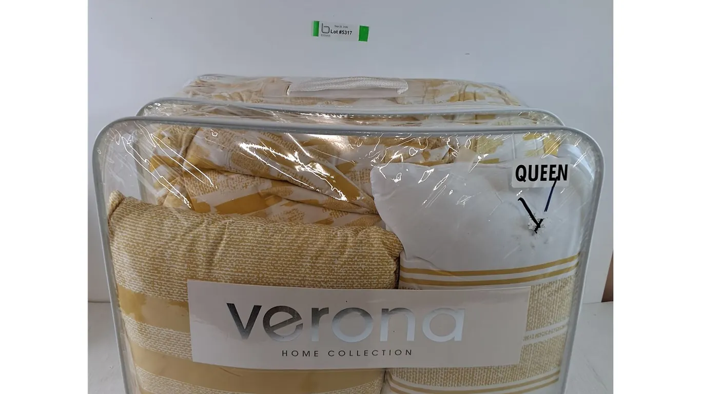 Verona Home Collection Queen Size Comforter Set