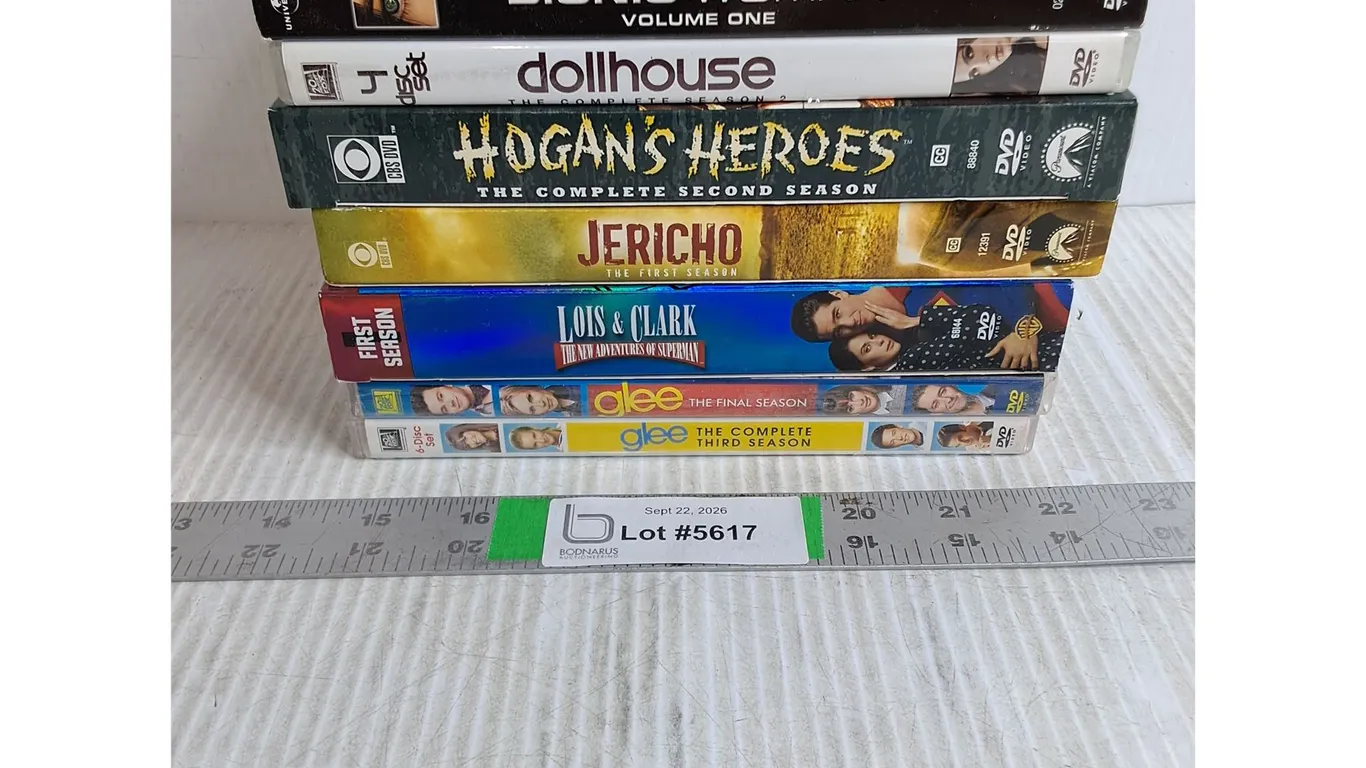 DVD Series Featuring Hogan's Heroes,Bionic Woman,Glee,Jericho,Lois&Clark and Dollhouse