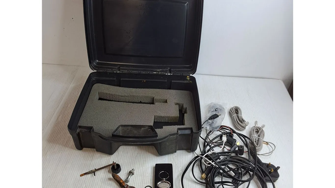 Protector Hard Body Case - 16x15x6", Assorted Electronic Cables, Misc.