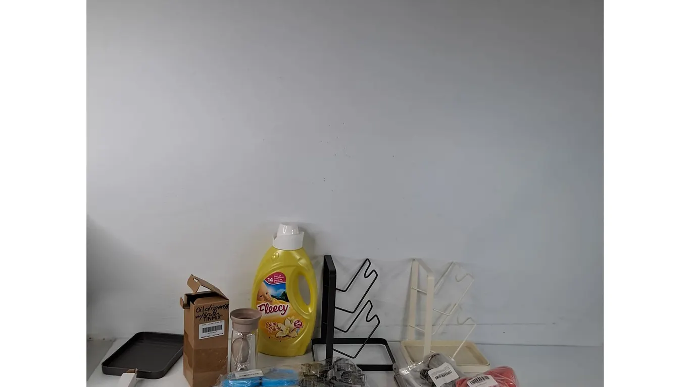 Laudry Detergent, Lemon-Orange Juicer, Oil Dispenser, Misc