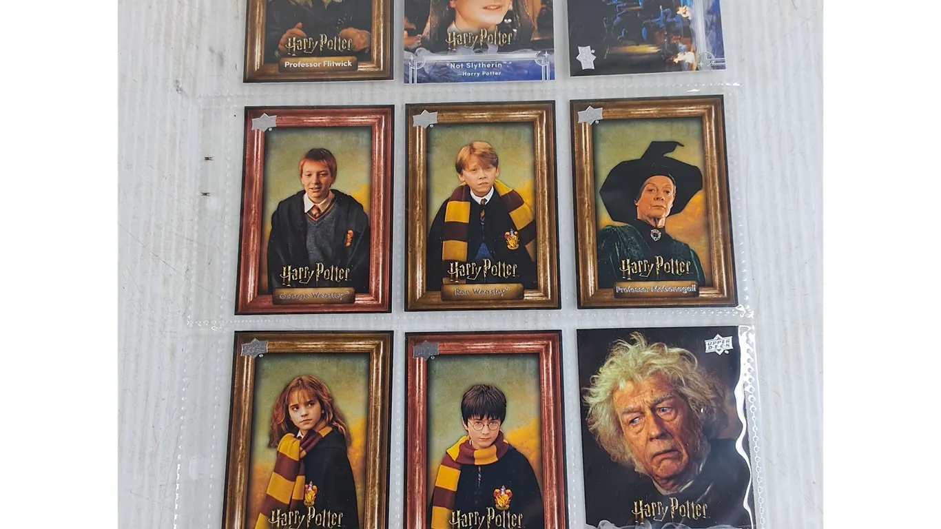 Upper Deck Harry Potter Trading Cards - CANNOT AUTHENTICATE