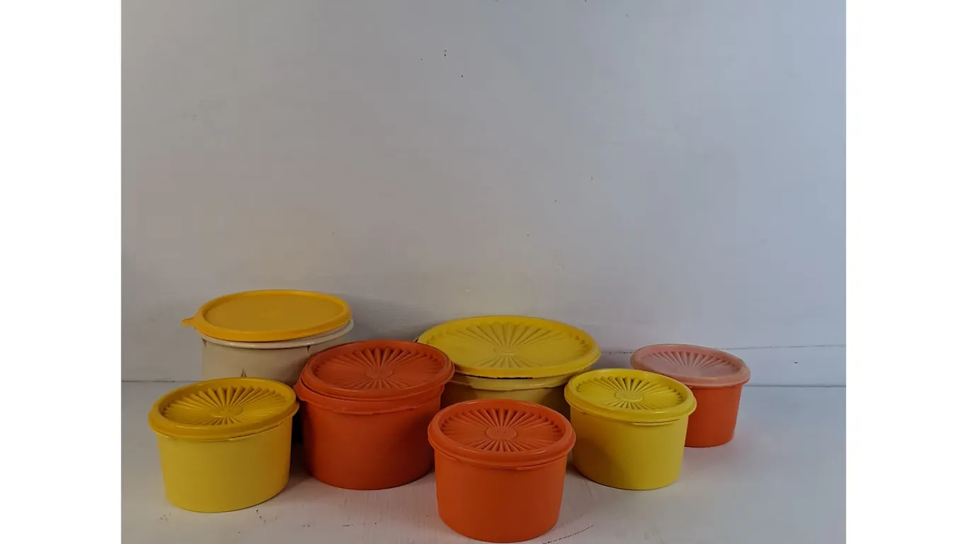 Variety Of Tupperware Containers