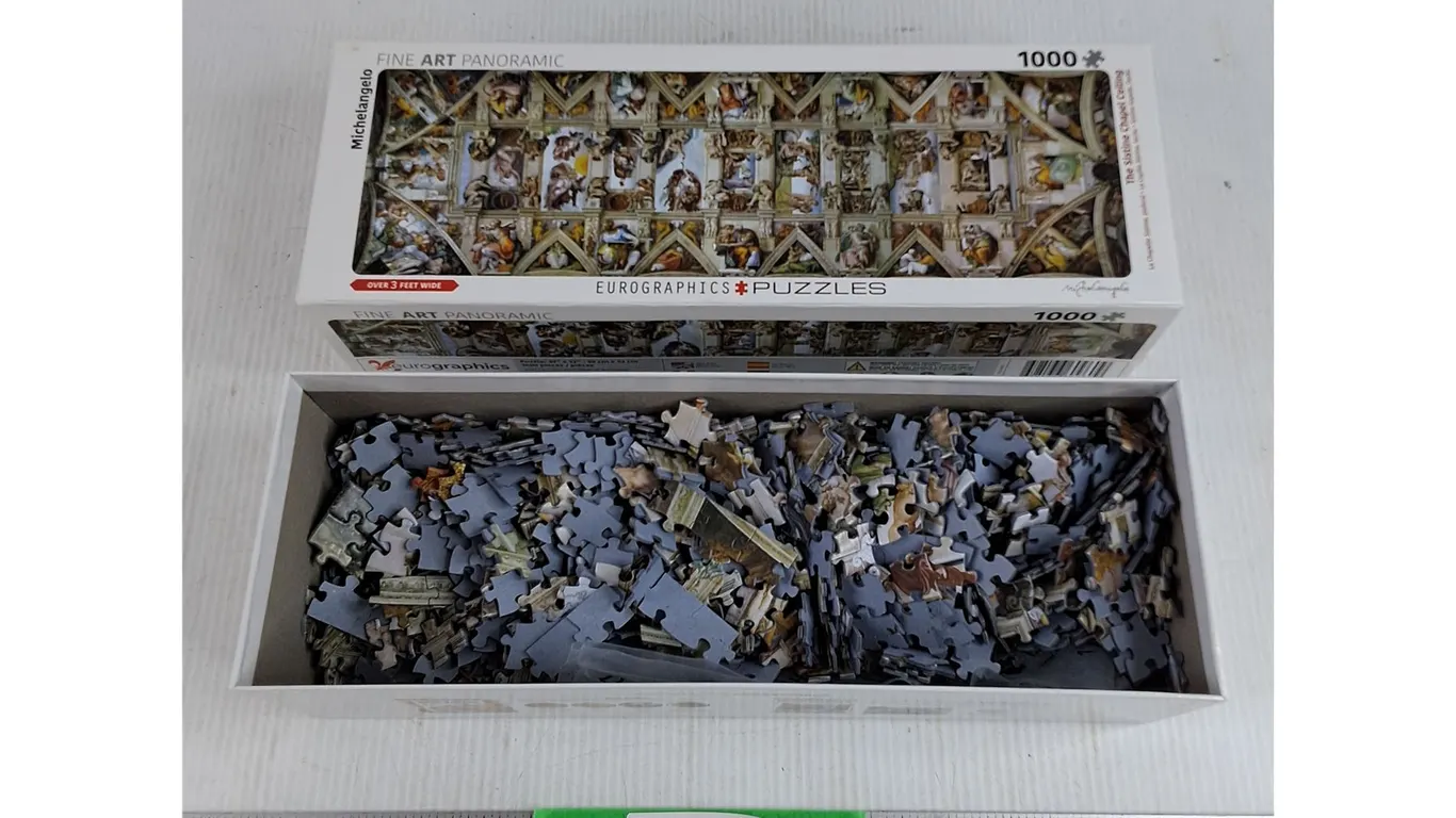 1000 Piece Eurographics Puzzles - As Is