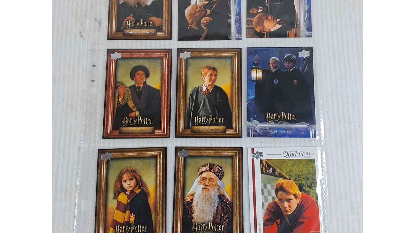 Upper Deck Harry Potter Trading Cards - CANNOT AUTHENTICATE