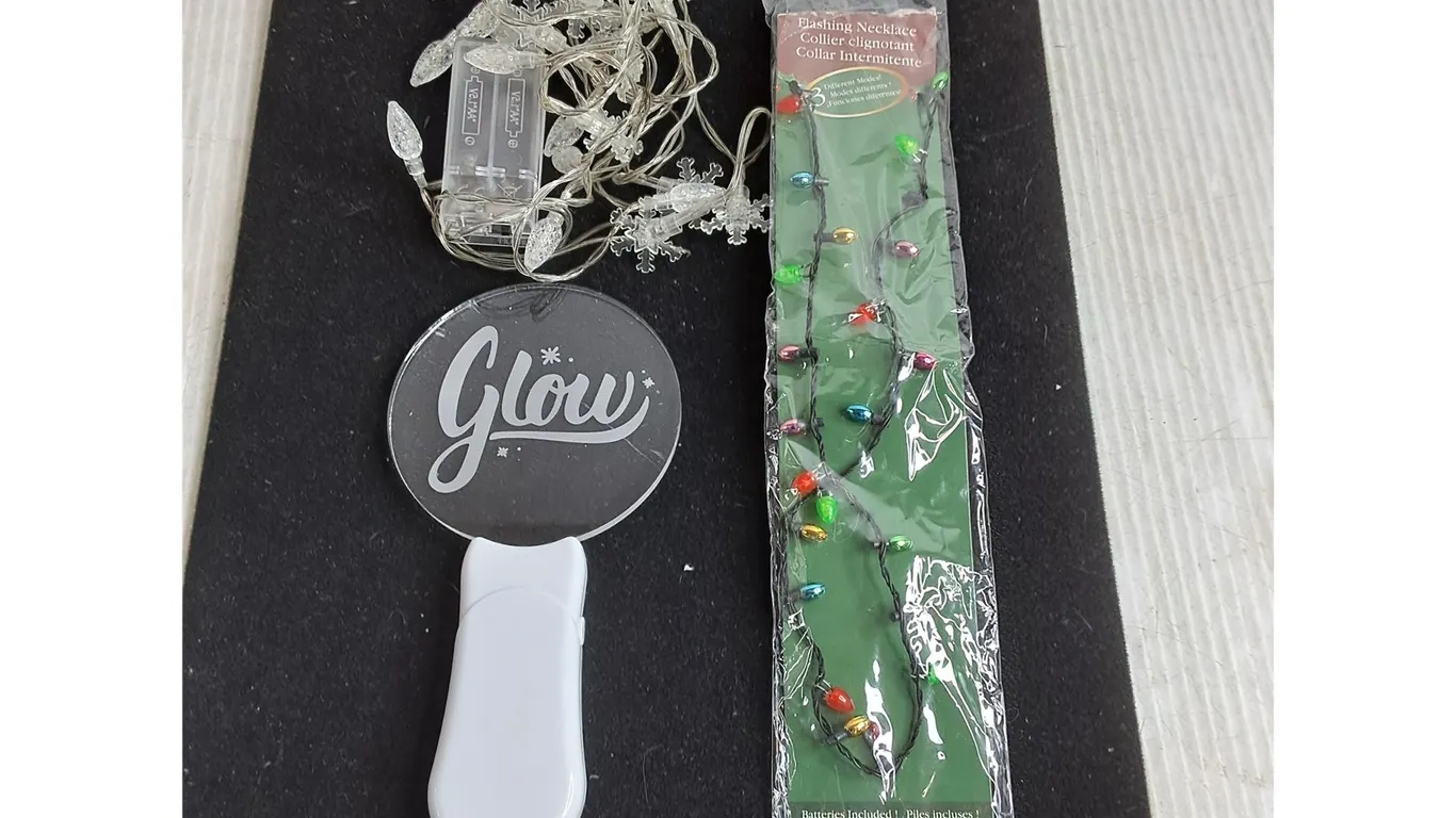 Glow Light Wand, String Lights, Flashing Necklace