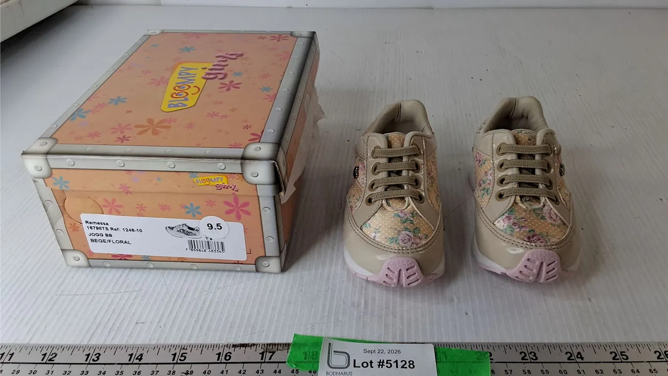 Bloompy Toddler Girl's Floral Runners- 9.5