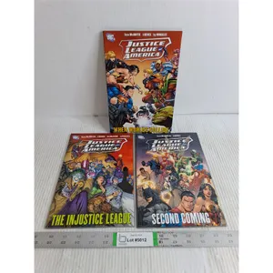 (3) DC Comics Justice League Graphic Novels