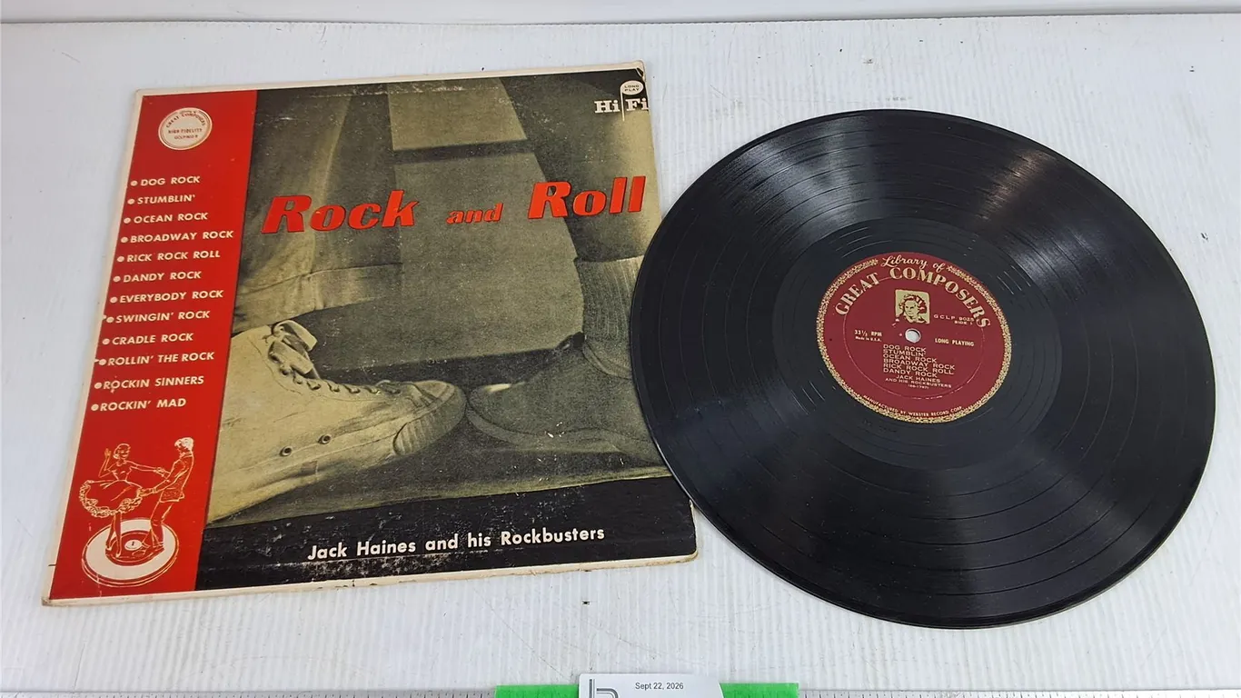 Rock & Roll Vinyl Record