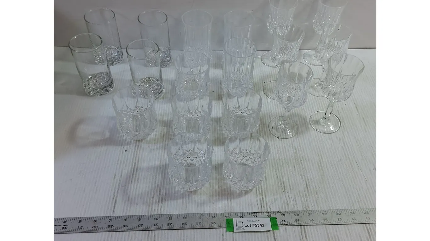 19-Piece Glass Set