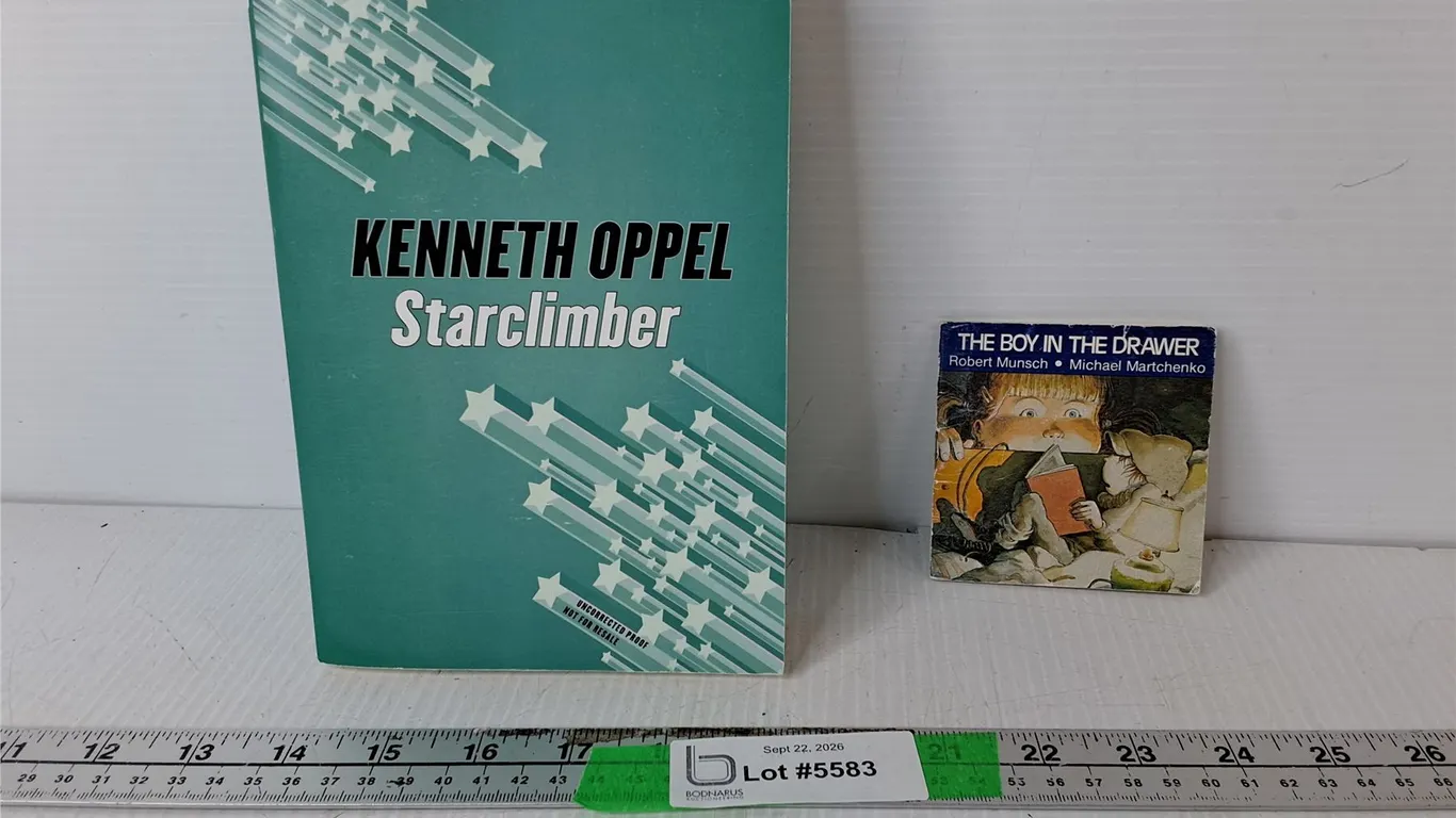 "Starclimber' & 'The Boy in the Drawer' Books