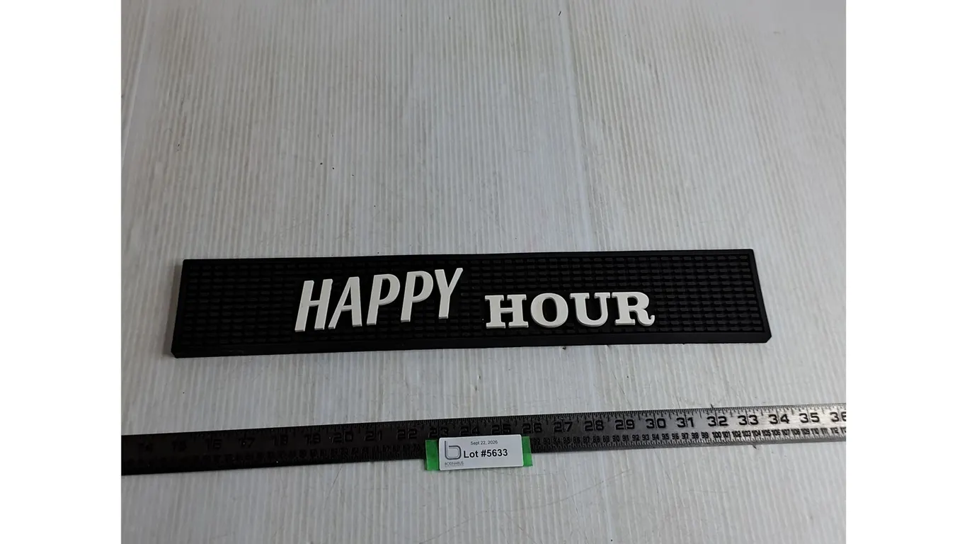 Happy Hour Rubber Bar Mat