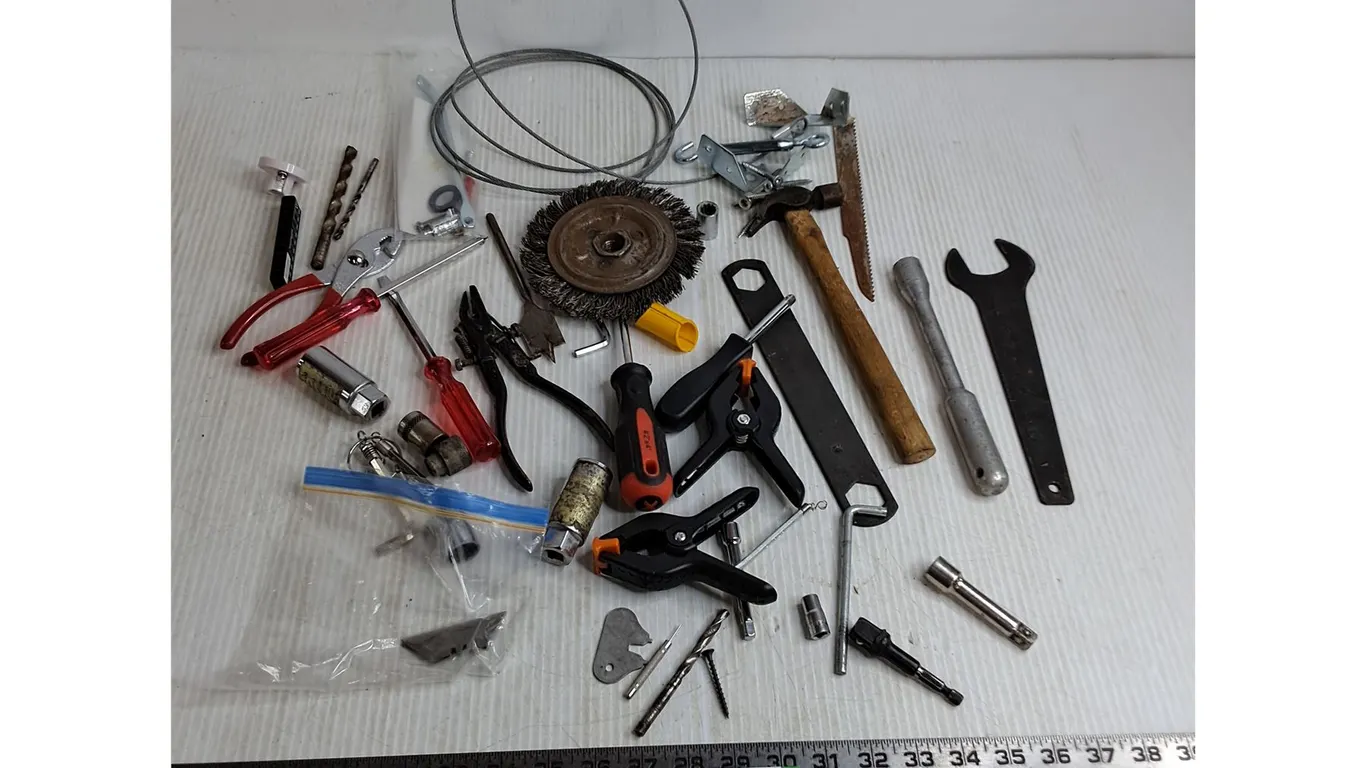 Assorted Hand Tools & Hardware