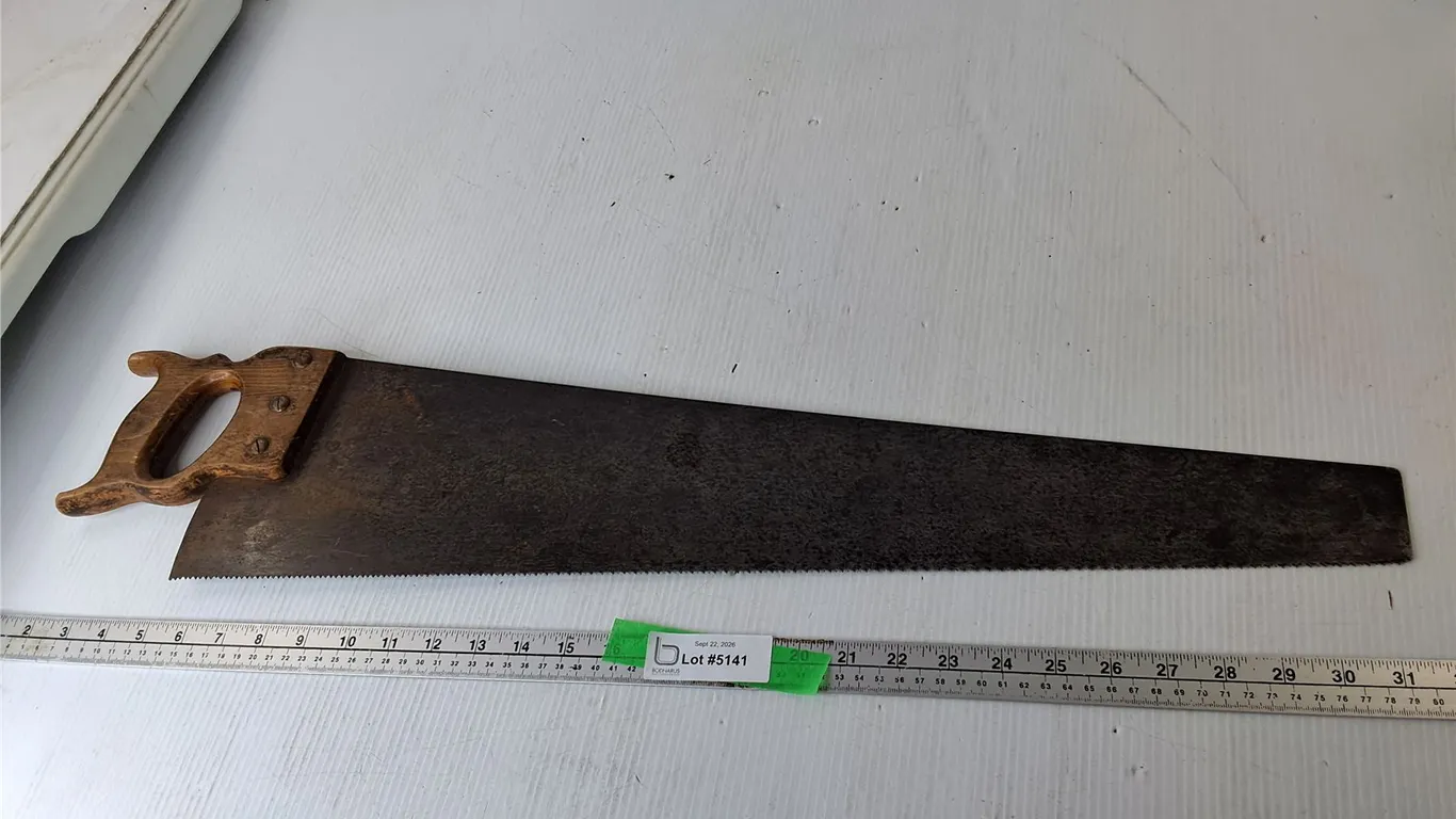 Vintage Hand Saw 29.75"- Can't Ship