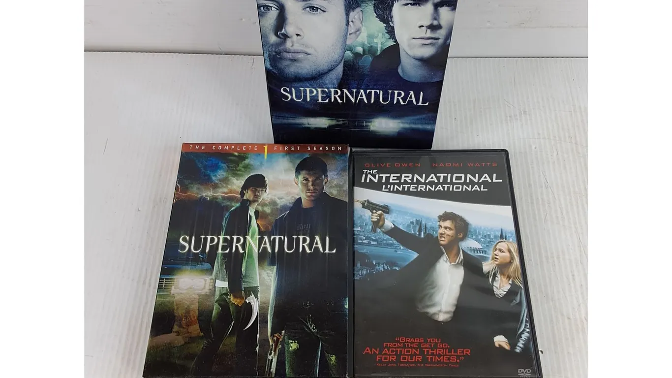 Supernatural DVD Collection & The International Movie