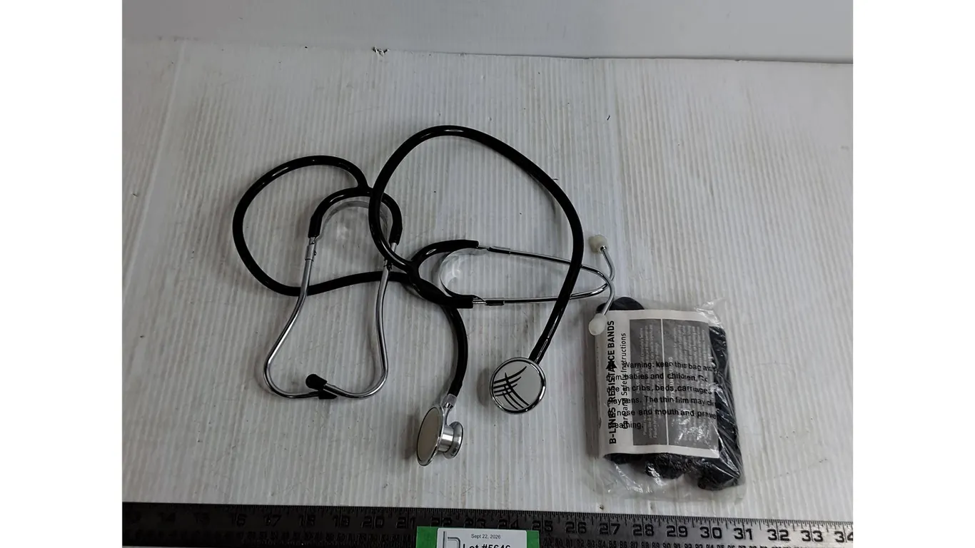 (2) Stethoscopes, New Resistance Band
