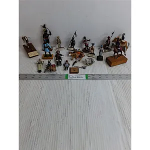 Lot of Hand Painted Lead Metal Soldiers from British Indian Army