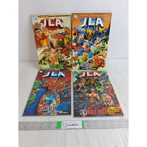 (4) DC Justice League Graphic Novels