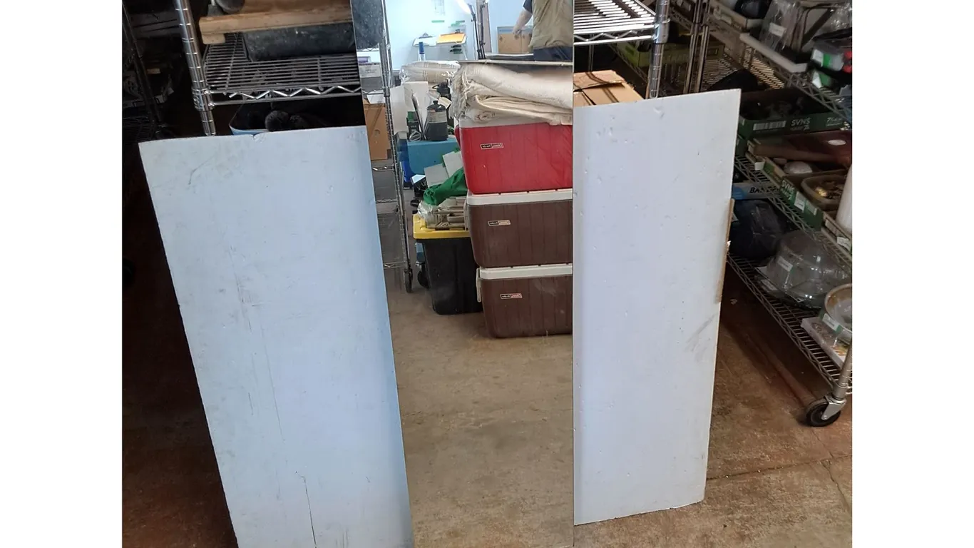 *Large Rectangular Mirror 61" x 16, PICKUP ONLY